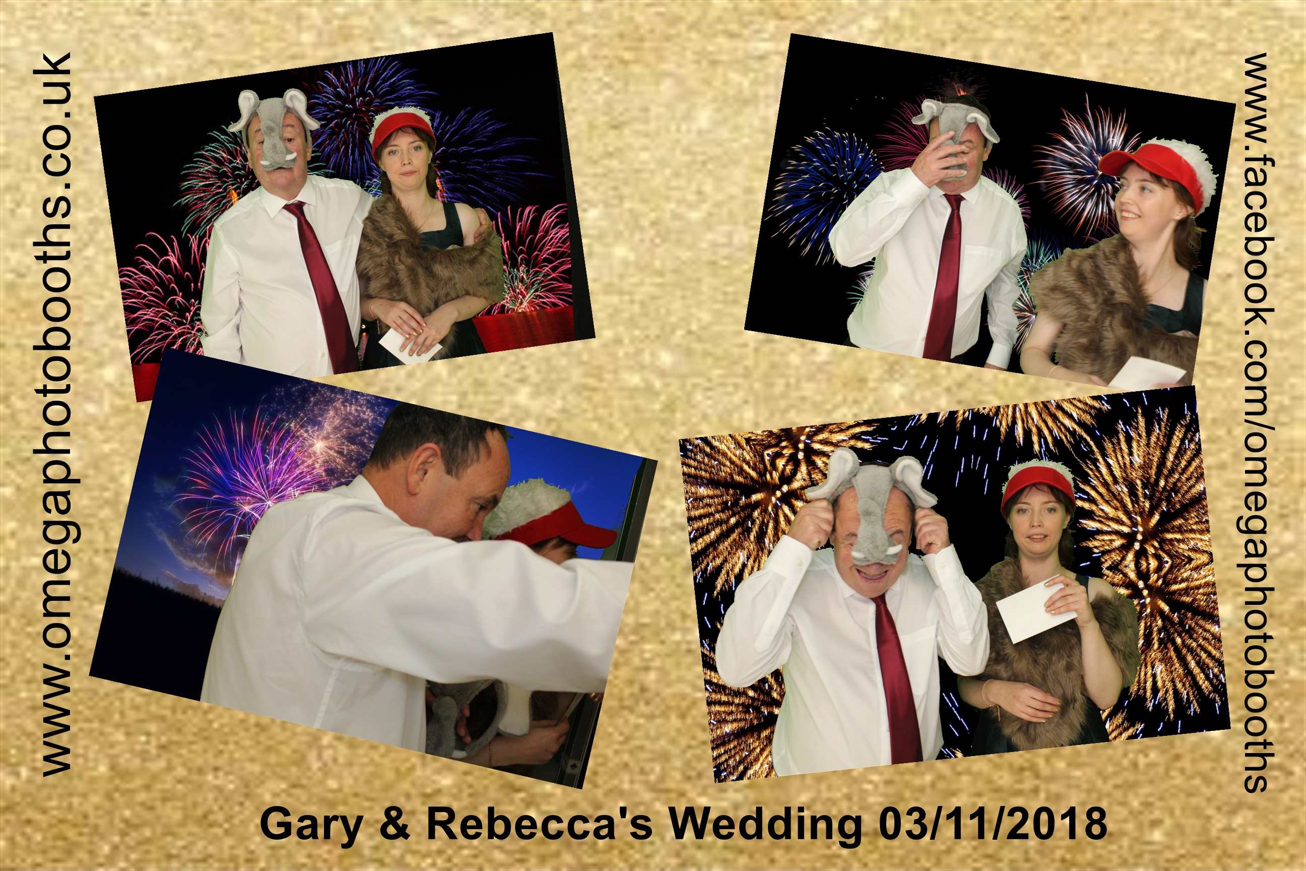 Gary and Rebecca’s Wedding | View more photos from the event at gallery.omegaphotobooths.co.uk/u/Omega-Photobooths/Gary-and-Rebecca’s-Wedding